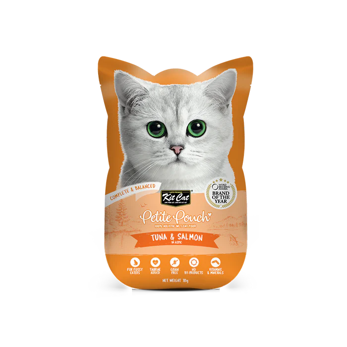 Kit Cat Petite Pouch Complete & Balanced Cat Wet Food 70g