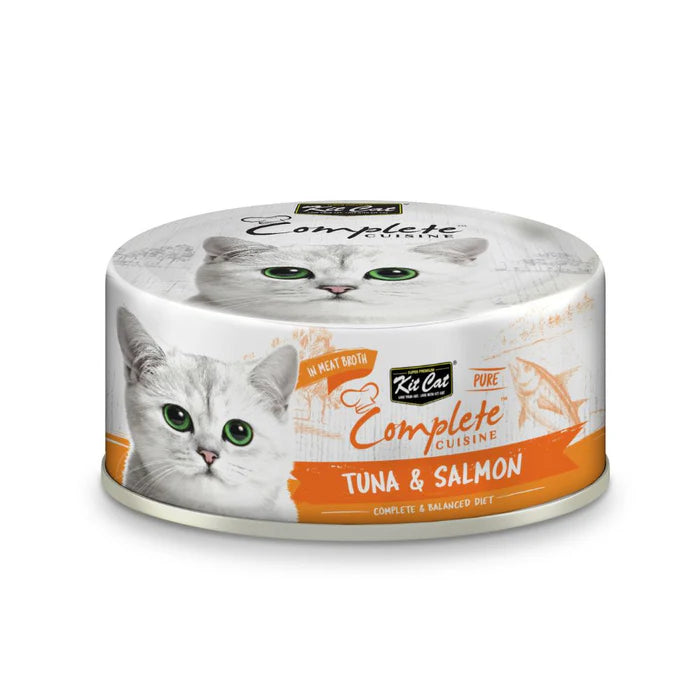 Kit Cat Pure Complete Cuisine Tuna Cat Wet Food 70g x 24pcs