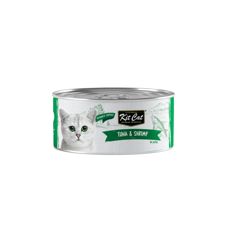 Kit Cat Tuna Deboned Toppers Grain-Free Cat Food 80g x 24pcs
