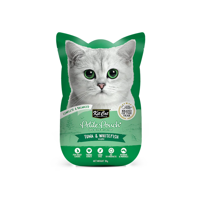 Kit Cat Petite Pouch Complete & Balanced Cat Wet Food 70g