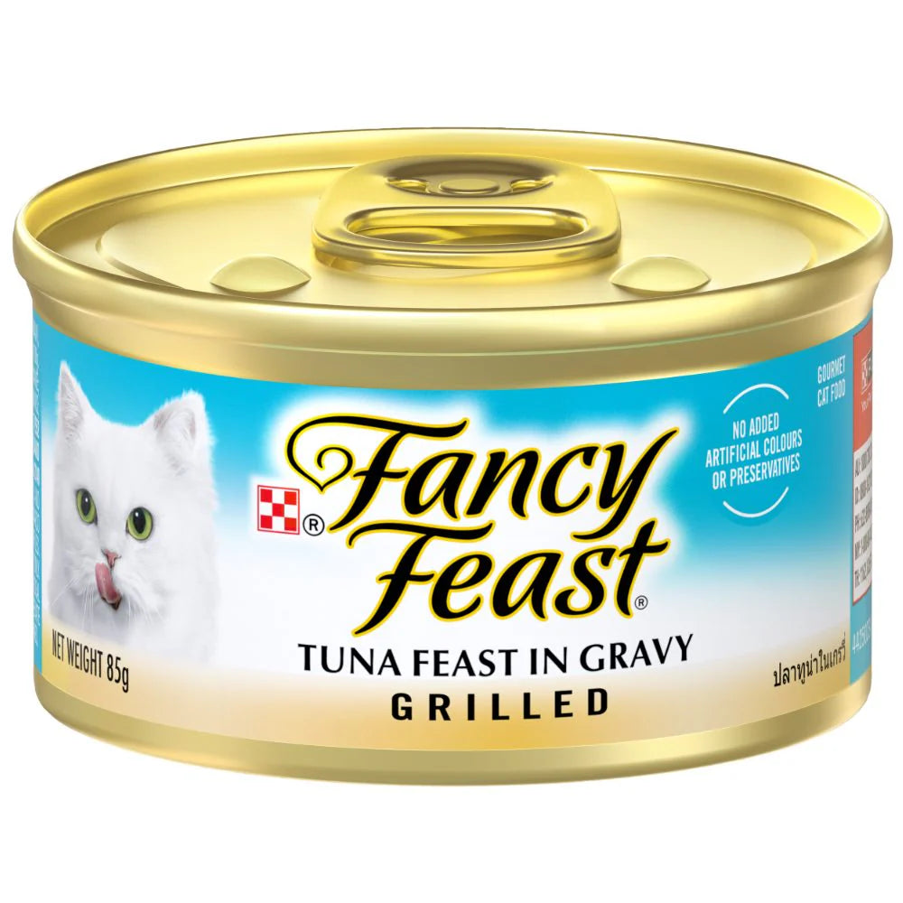 Fancy Feast Grilled Canned Cat Wet Food 85g x 24pcs