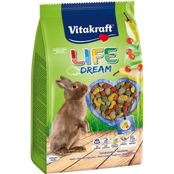 Vitakraft Life Menu, Emotion Beauty & Life Wellness Dry Food for Hamsters & Rabbit
