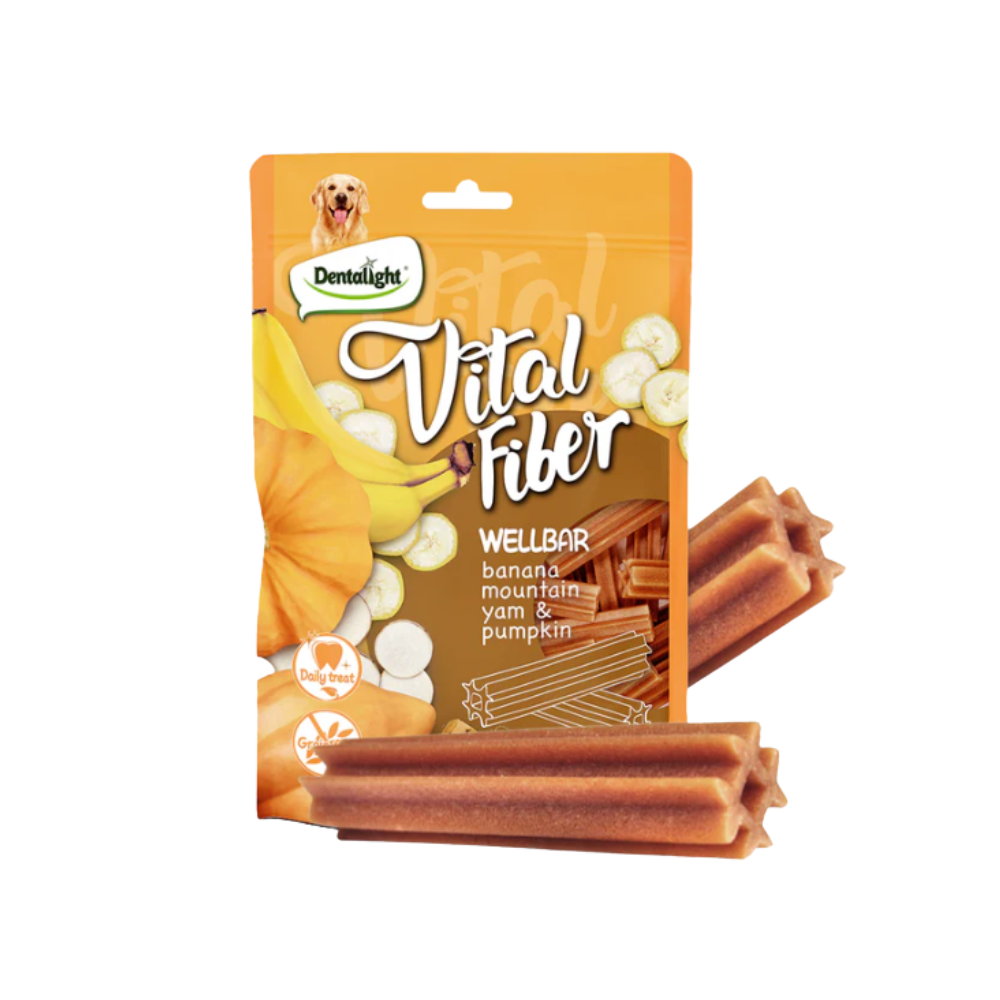 Dentalight Vital Fiber Dental Brush Dental Treats 8x80g