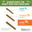 Whimzees Dental Treats for Dogs - Variety Value Box 840g
