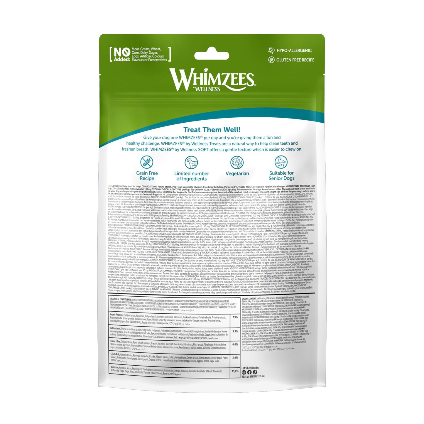 Whimzees Soft Dental Treats for Dogs