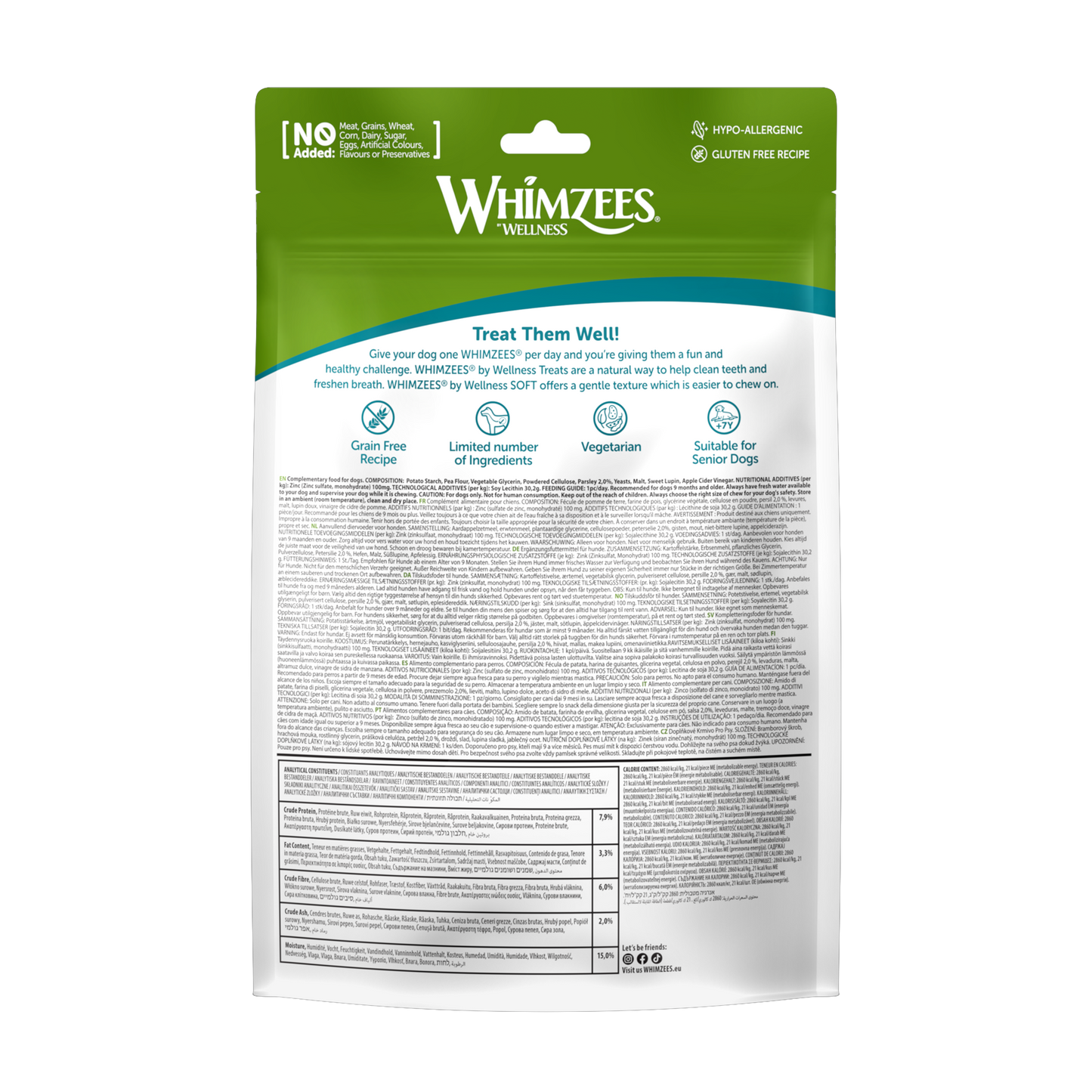 Whimzees Soft Dental Treats for Dogs