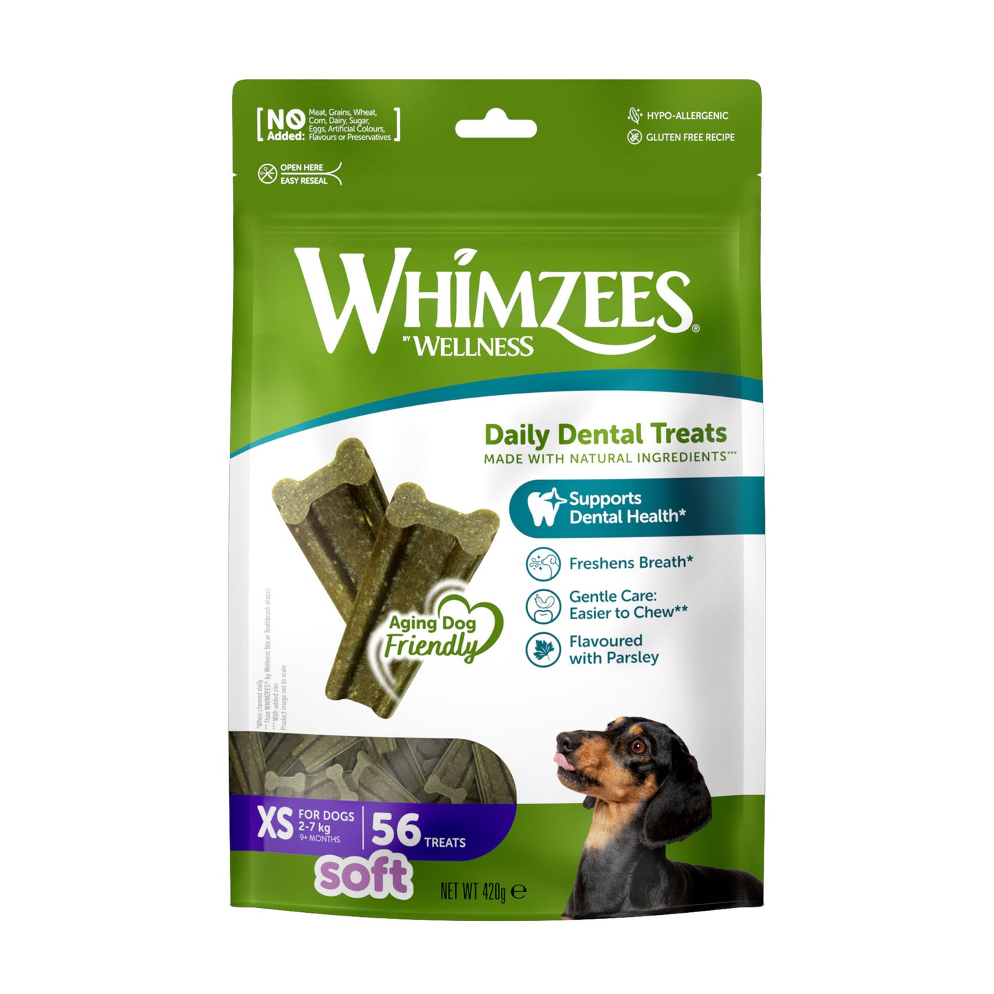 Whimzees Soft Dental Treats for Dogs