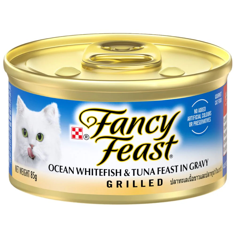 Fancy Feast Grilled Canned Cat Wet Food 85g x 24pcs