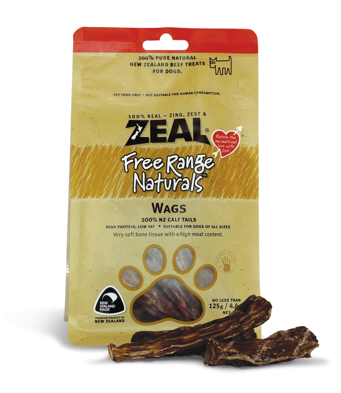 Zeal Wags Dog Treats [Wt: 125 g]
