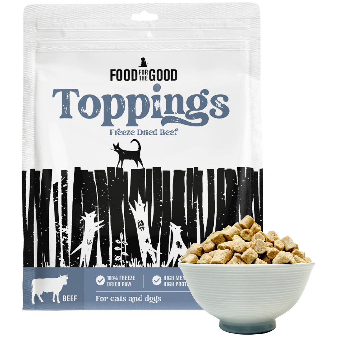 Food For The Good Freeze Dried Beef Toppings