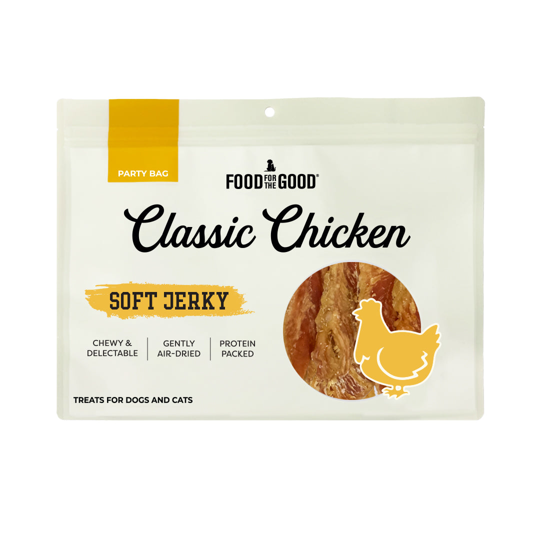 Food For The Good - Party Bag Chicken Soft Jerky Cat & Dog Treats