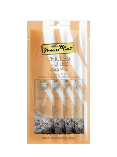 Fussie Cat Puree Premium Cat Treats 56g