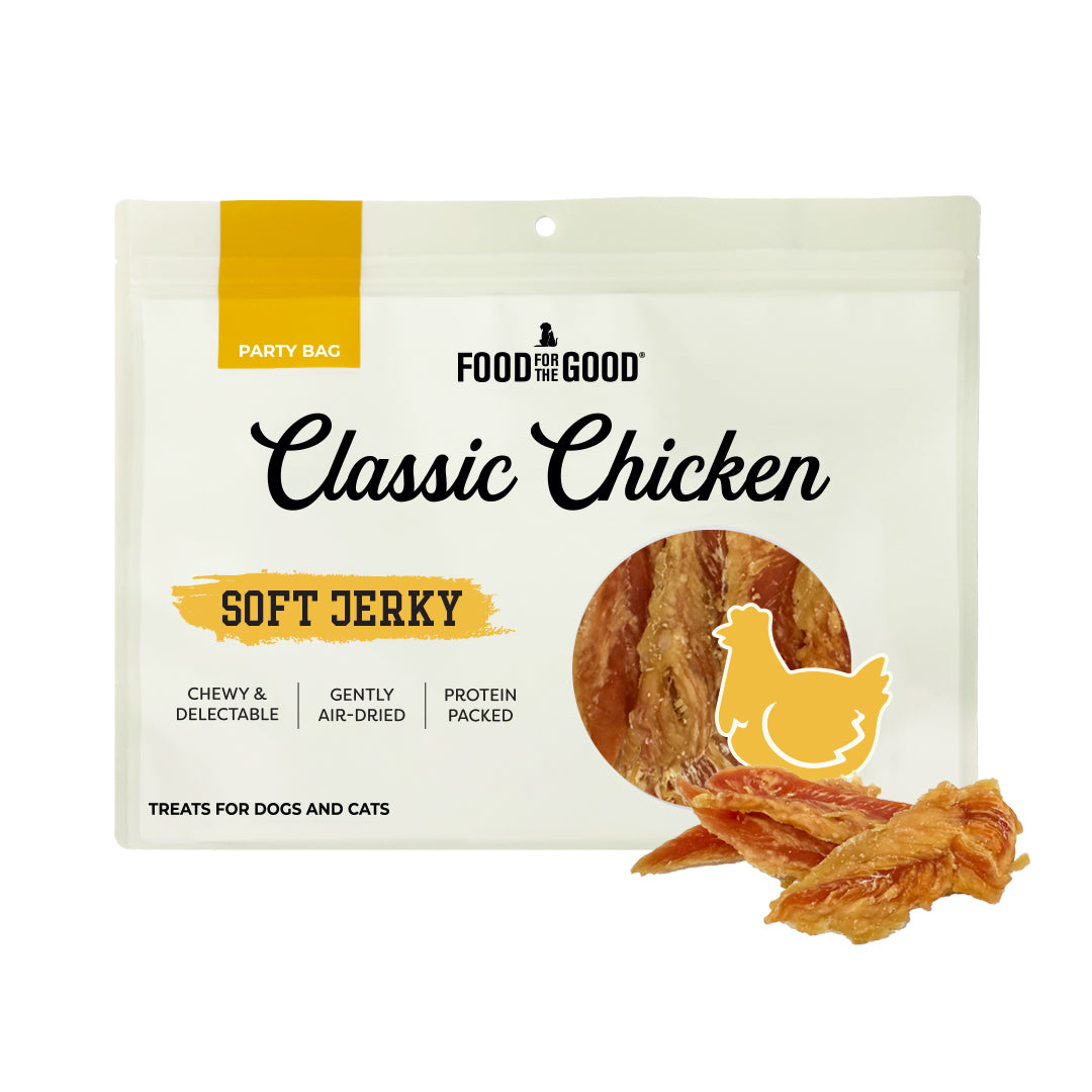 Food For The Good - Party Bag Chicken Soft Jerky Cat & Dog Treats