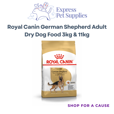 Royal Canin German Shepherd Adult Dry Dog Food 3kg & 11kg