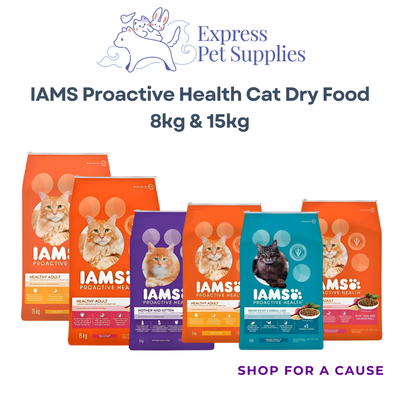 IAMS Proactive Health Cat Dry Food 8kg & 15kg