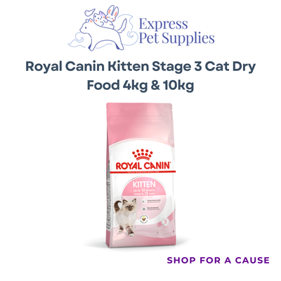 Royal Canin Kitten Stage 3 Cat Dry Food 4kg & 10kg