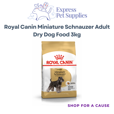 Royal Canin Miniature Schnauzer Adult Dry Dog Food 3kg
