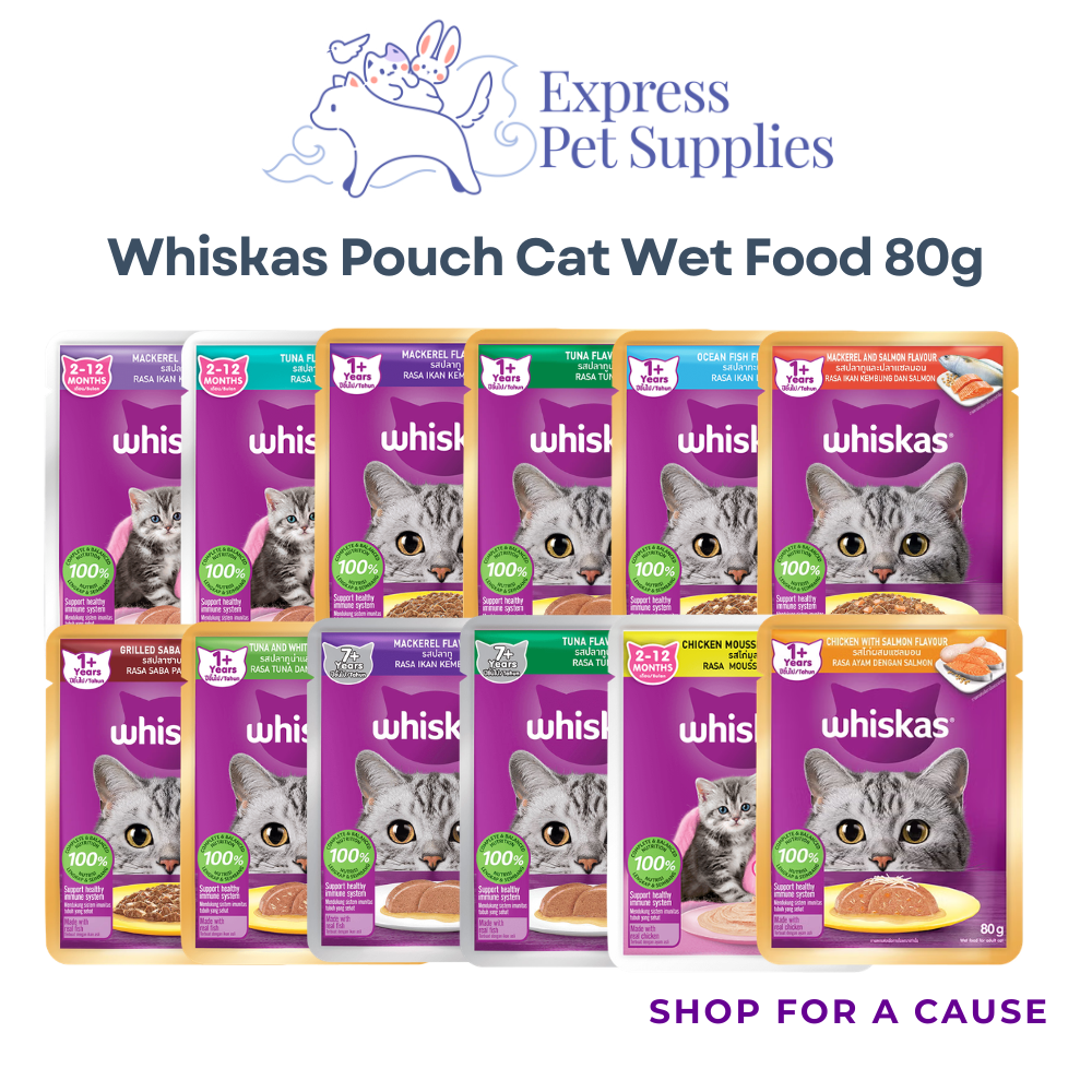 Whiskas Pouch Cat Wet Food 80g