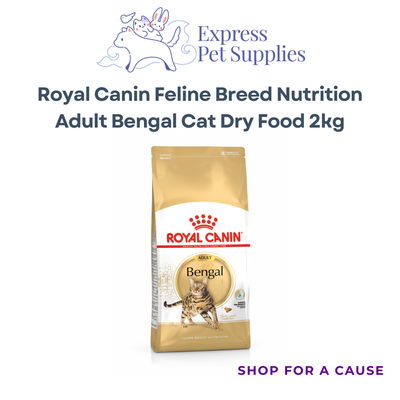 Royal Canin Feline Breed Nutrition Adult Bengal Cat Dry Food 2kg
