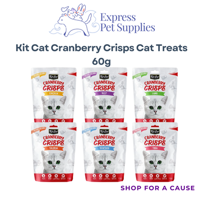 Kit Cat Cranberry Crisps Cat Treats 60g