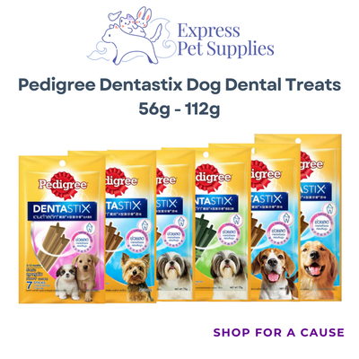Pedigree Dentastix Dog Dental Treats 56g - 112g