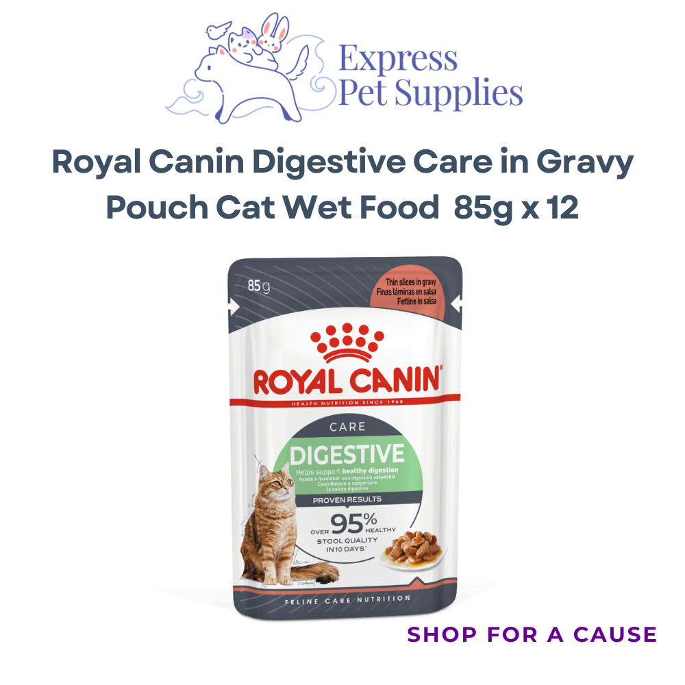 Royal Canin Feline Nutrition Digestive Care Adult Pouch Cat Food 85g x12