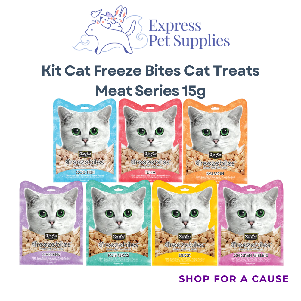 Kit Cat Freeze Bites Cat Treats Meat Series 15g