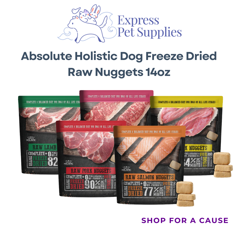 Absolute Holistic Dog Freeze Dried Raw Nuggets 14oz