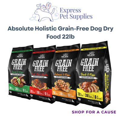 Absolute Holistic Grain-Free Dog Dry Food 22lb