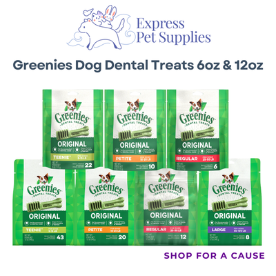 Greenies Dog Dental Treats 6oz & 12oz