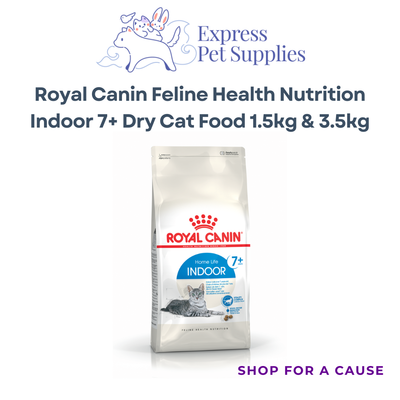 Royal Canin Feline Health Nutrition Indoor 7+ Dry Cat Food 1.5kg & 3.5kg