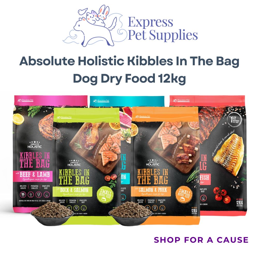 Absolute Holistic Kibbles In The Bag Dog Dry Food 12kg
