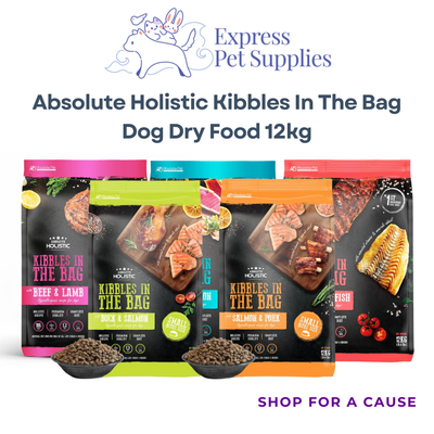 Absolute Holistic Kibbles In The Bag Dog Dry Food 12kg
