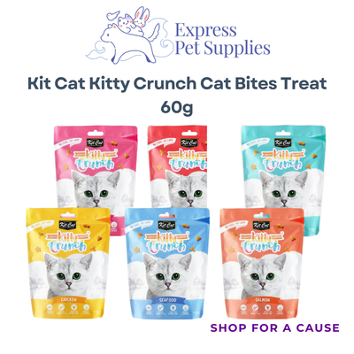 Kit Cat Kitty Crunch Cat Bites Treat 60g