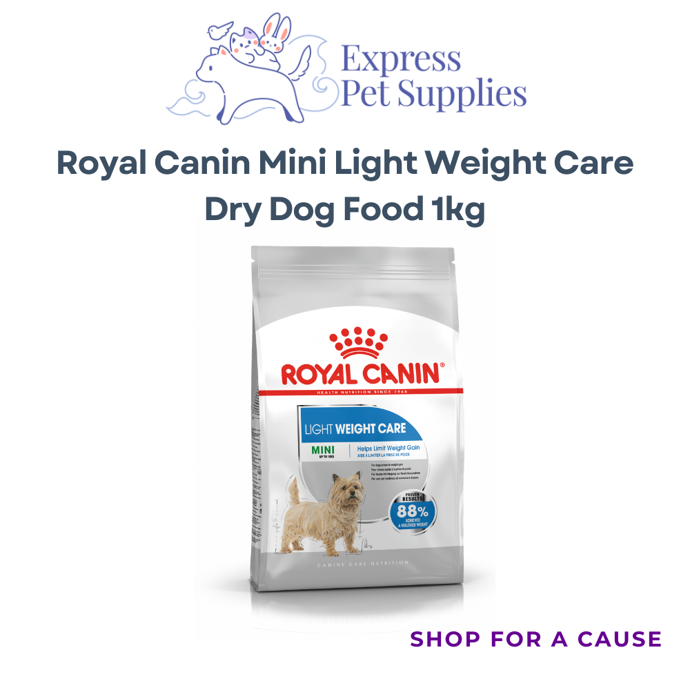Royal Canin Mini Light Weight Care Dry Dog Food 1kg