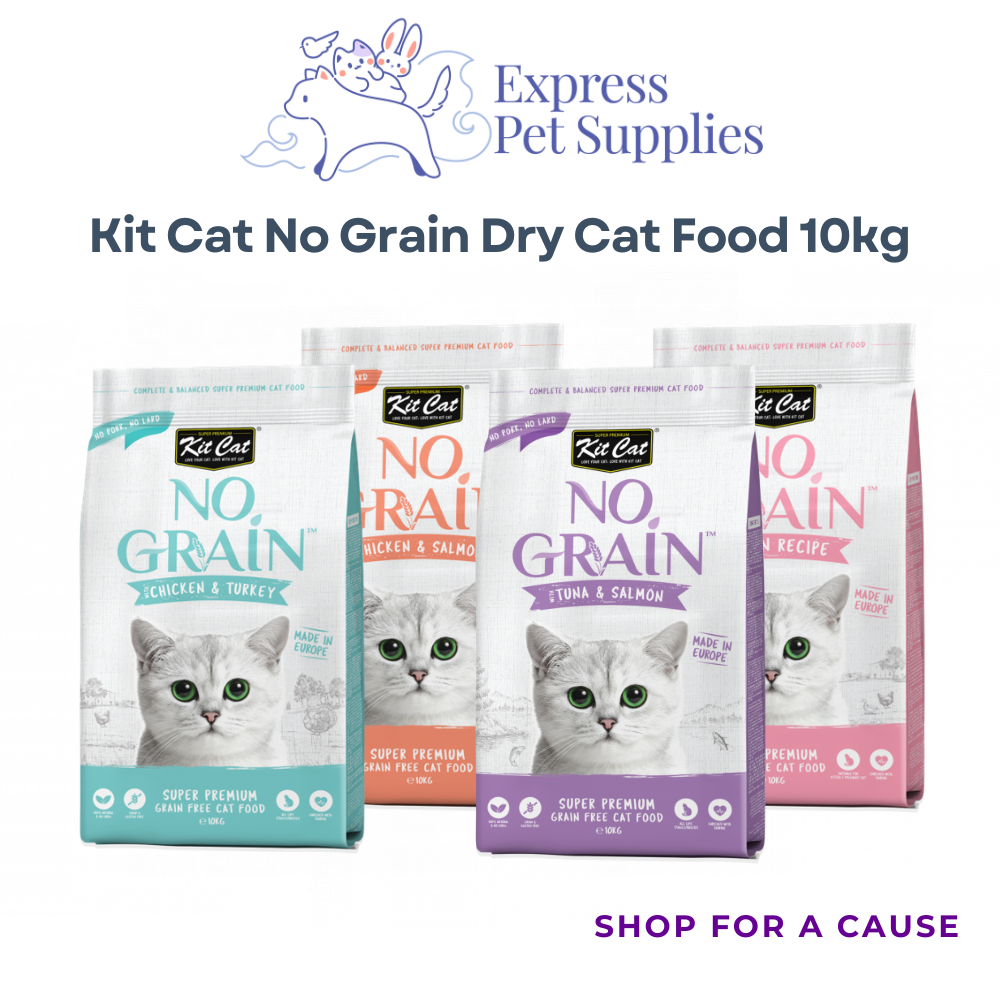 Kit Cat No Grain Dry Cat Food 10kg
