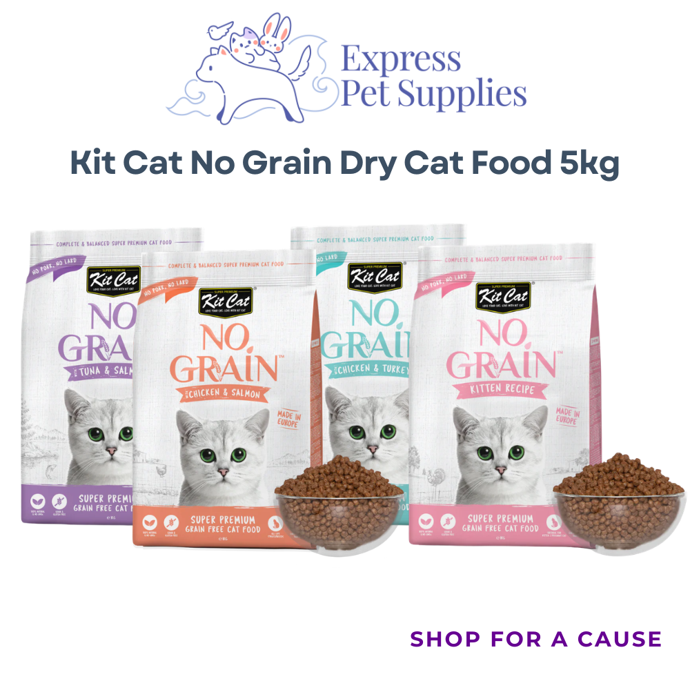 Kit Cat No Grain Dry Cat Food 5kg