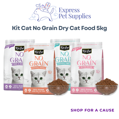Kit Cat No Grain Dry Cat Food 5kg