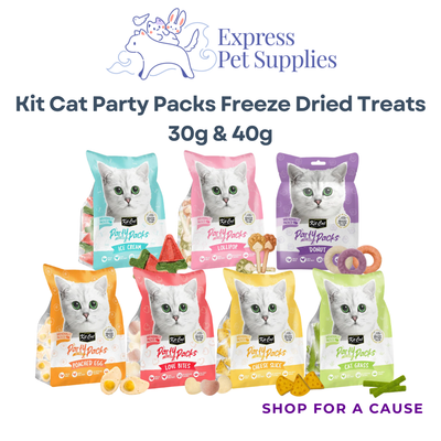 Kit Cat Party Packs Freeze Dried Treats 30g & 40g