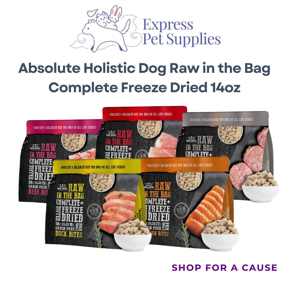 Absolute Holistic Dog Raw in the Bag Complete Freeze Dried 14oz