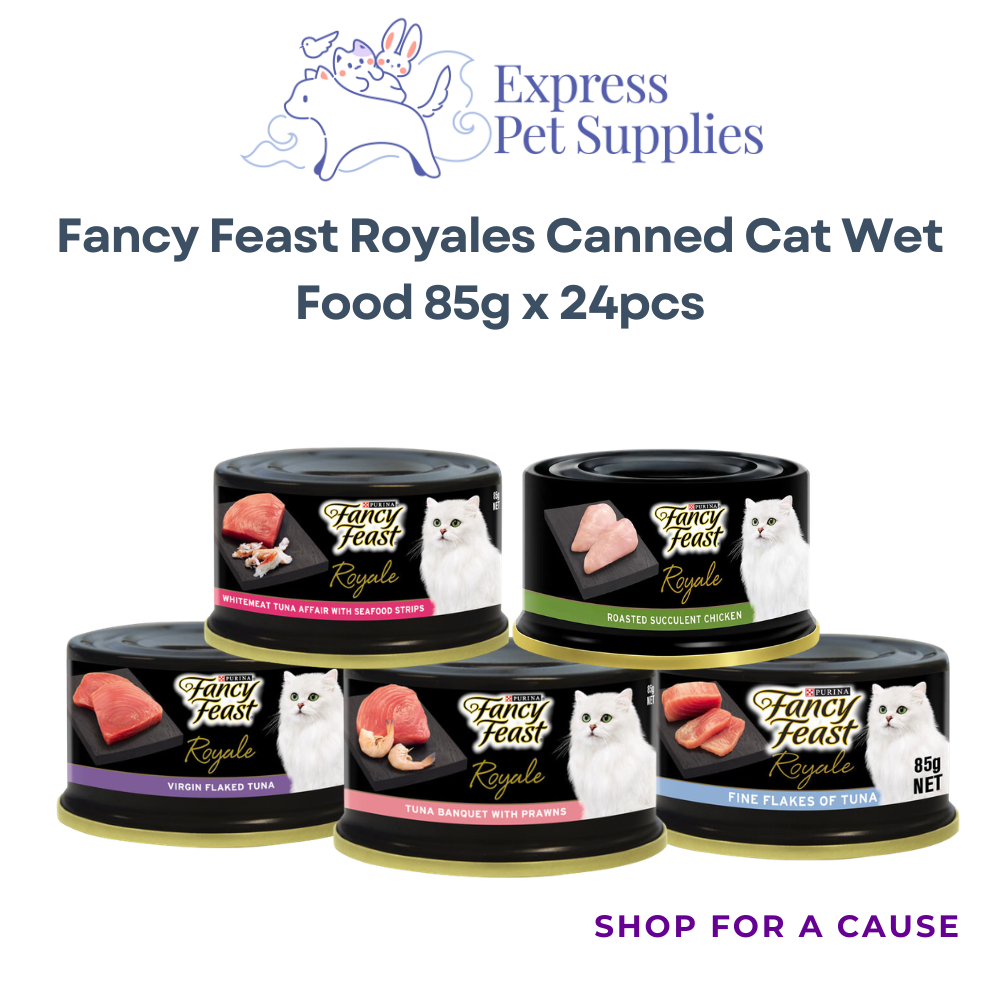 Fancy Feast Royales Canned Cat Wet Food 85g x 24pcs