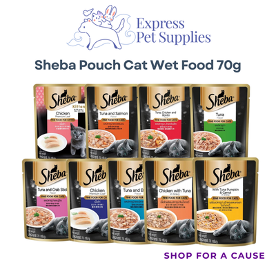 Sheba Pouch Cat Wet Food 70g