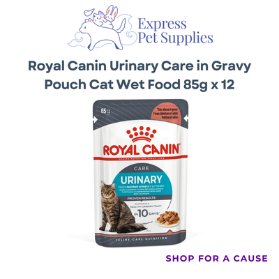 Royal Canin Feline Nutrition Urinary Adult Pouch Cat Food 85g x 12