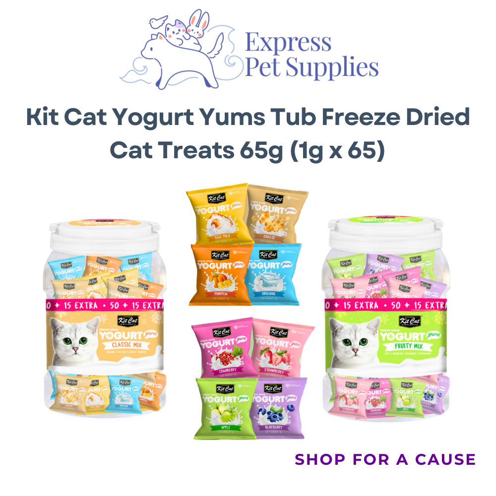 Kit Cat Yogurt Yums Freeze Dried Treats Tub 65g (1g x 65)