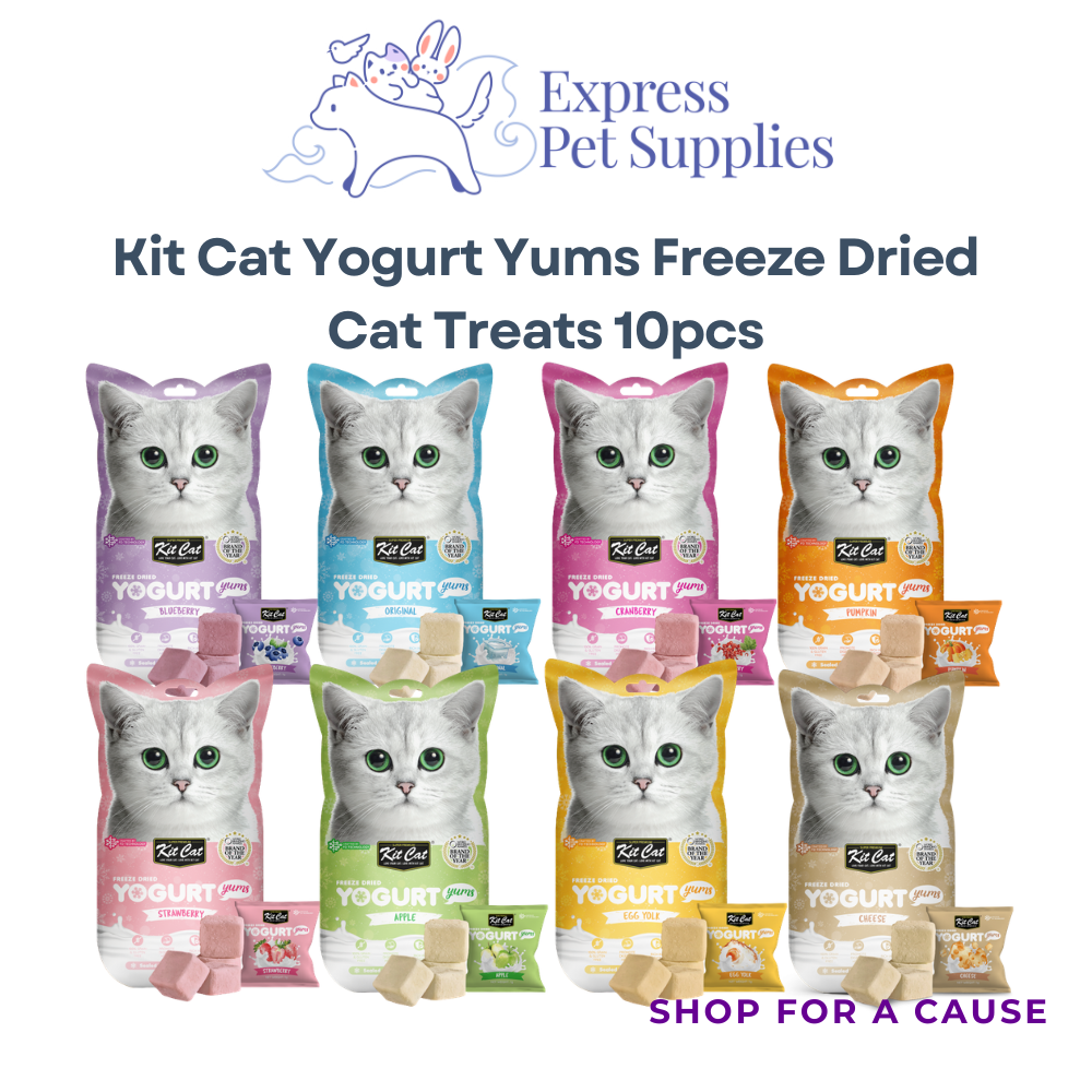 Kit Cat Yogurt Yums Freeze Dried Cat Treats 10g
