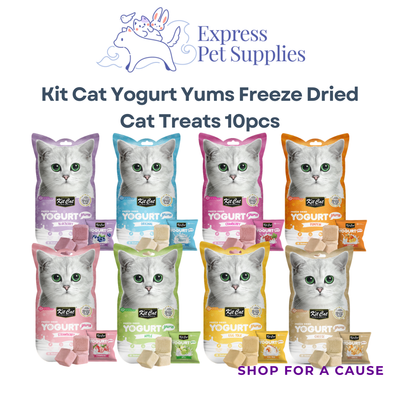 Kit Cat Yogurt Yums Freeze Dried Cat Treats 10g