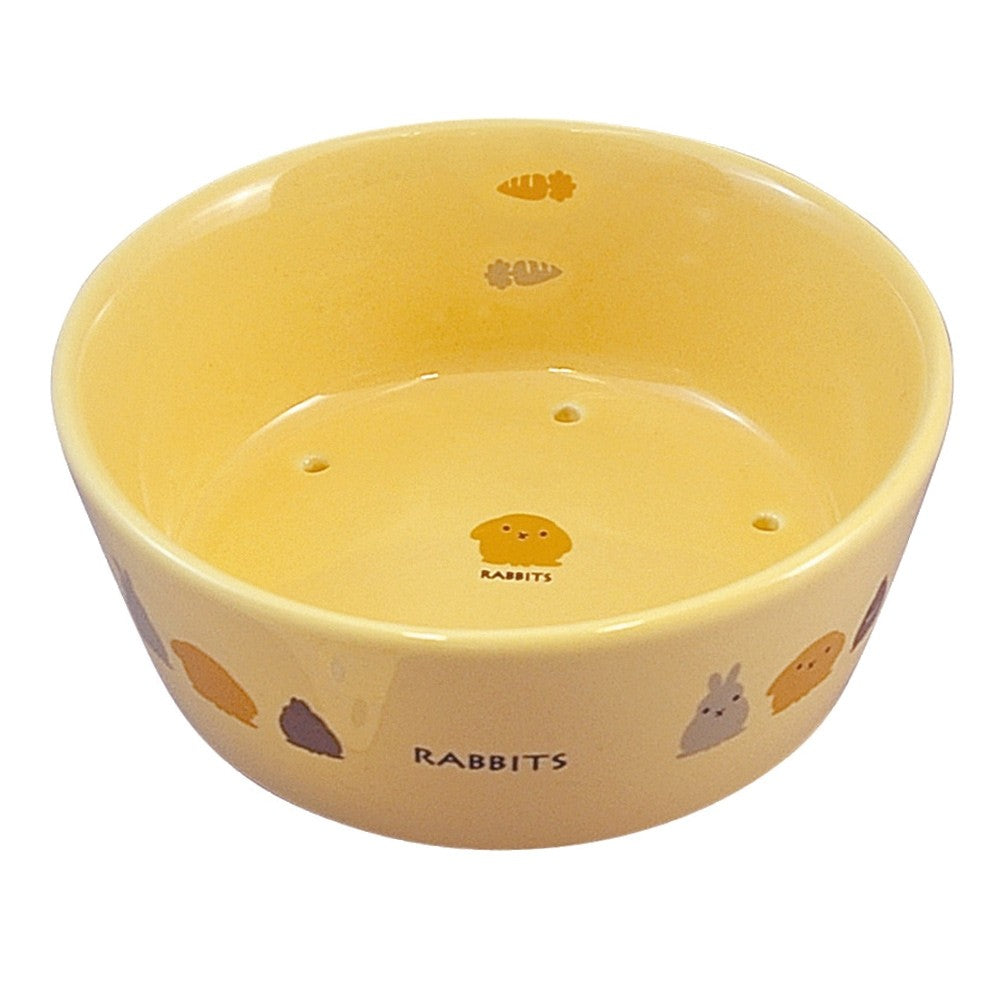 Marukan Porcelain Rabbit Bowl