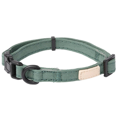 FuzzYard Life Dog Collar - Myrtle Green [Size: Medium]