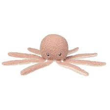 FuzzYard Life Dog Toy - Soft Blush Octopus