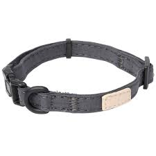 FuzzYard Life Dog Collar - Slate Grey [Size: Medium]